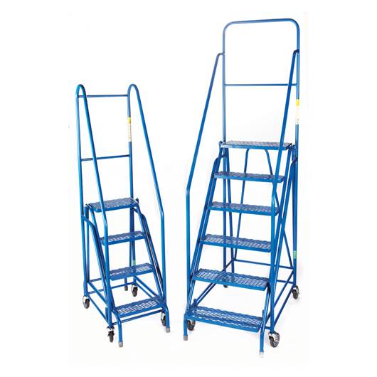 Picture of Fort Duplex Weight Reactive Mobile Steps with Expanded Steel Treads