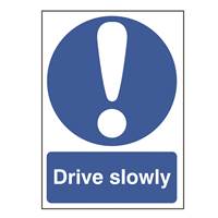 Picture of Drive Slowly Sign