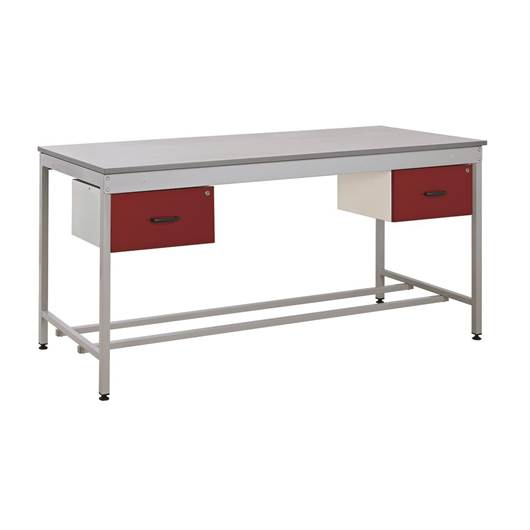 Picture of Taurus Utility Workbench with Two Single Drawers - From Stock