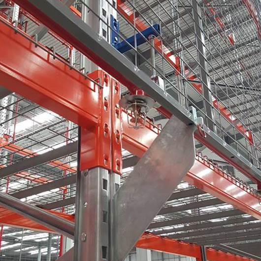 Picture of Anti-collapse Pallet Rack Mesh System