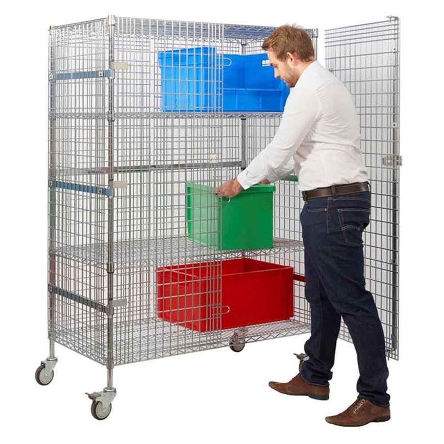 Picture of Wire Mesh Security Trolleys