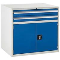 Picture of Euroslide 2 Drawer Double Cupboard